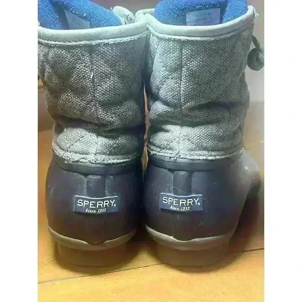 Sperry duck boots in great condition woman’s size 11 waterproof rubber boot - Picture 8 of 8